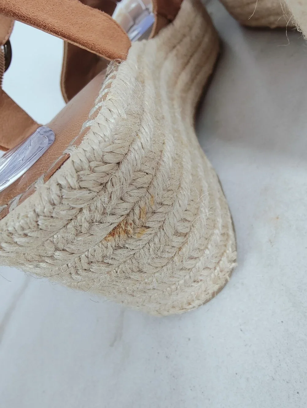 Universal Thread Morgan Espadrille Platform Wedge Sandals, Sz 8.5
